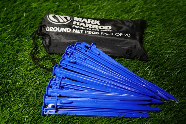 8" Plastic Net Pegs and Bag