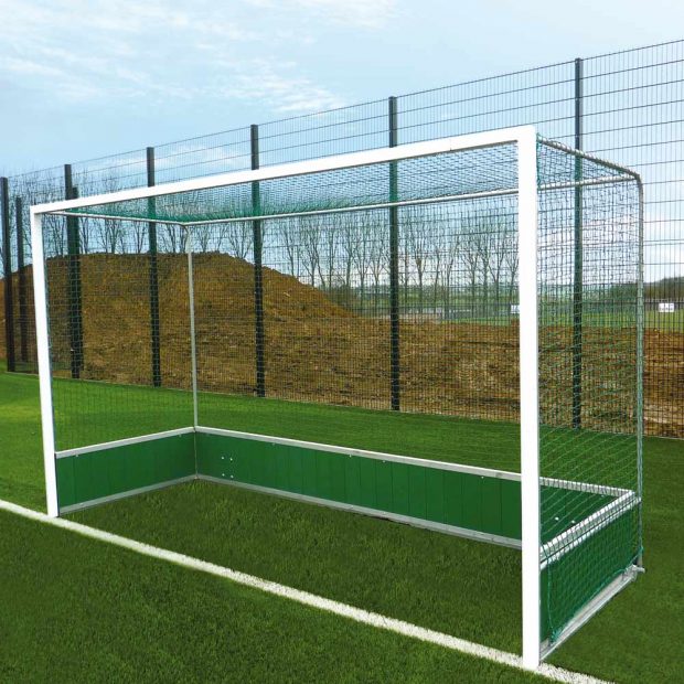 Socketed Hockey Goal Backboards