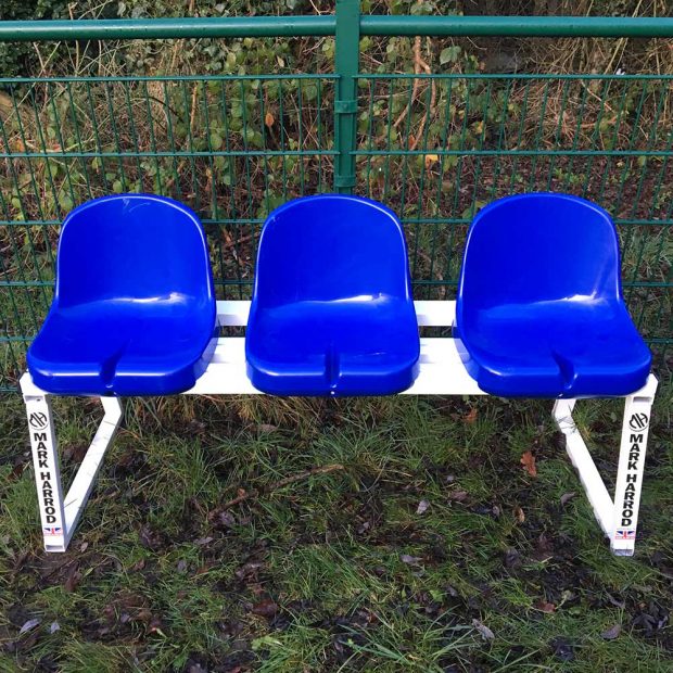 3 Seat Subs Bench & Sin Bin blue