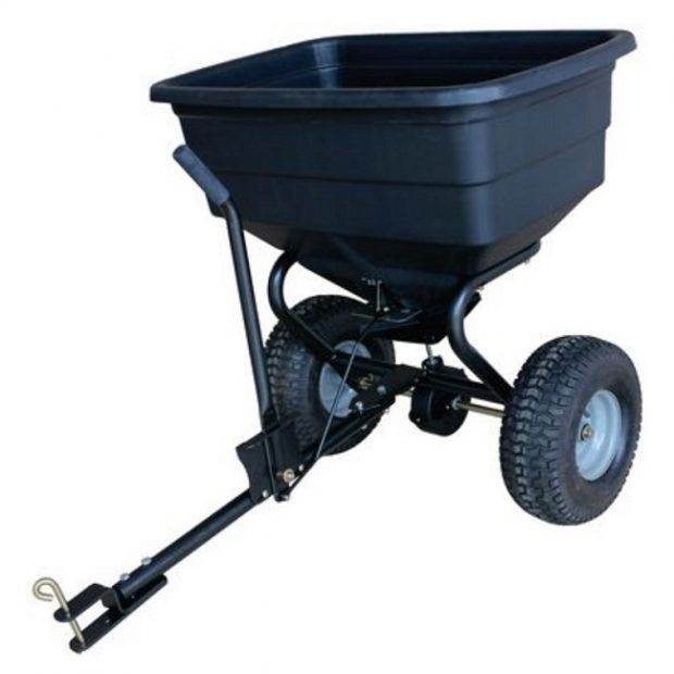 90kg Towable Broadcast Salt Spreader