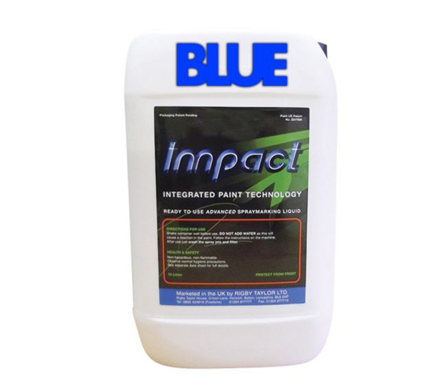 BLUE Impact Line Marking Paint 10 ltr