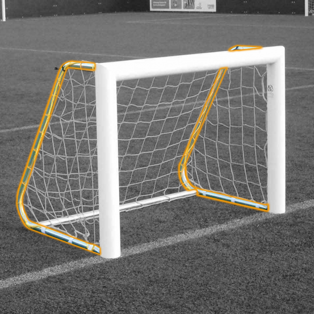 Target Net Stanchion for Folding Goal, Target Net Stanchion for Fixed Goal