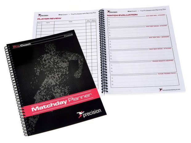 A4 Football Match Day Planner (Single), A4 Football Session Planner (Pack 6)