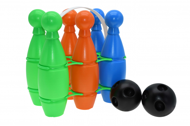 Multi-colour Plastic Bowling Set, Multi-colour Plastic Bowling Set