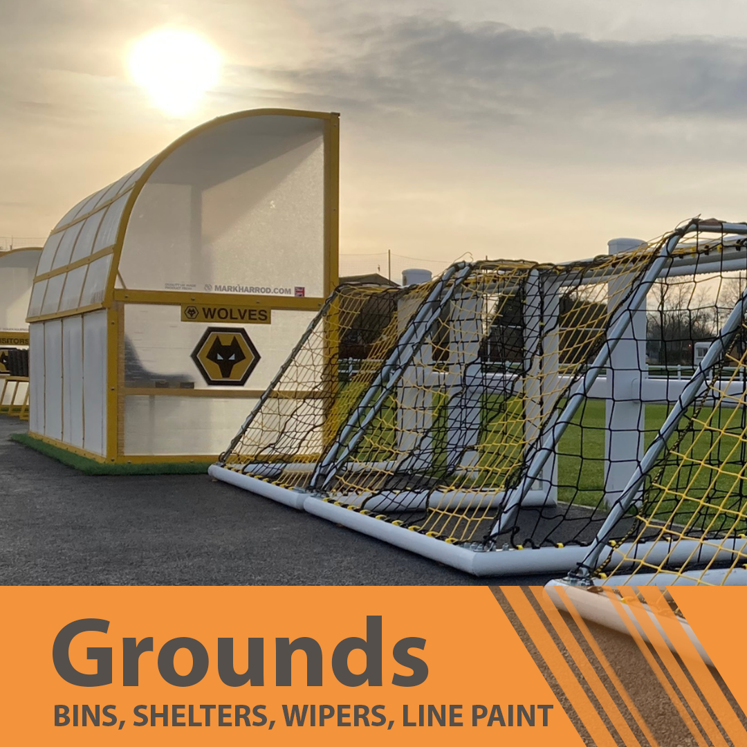 Football and rugby grounds equipment