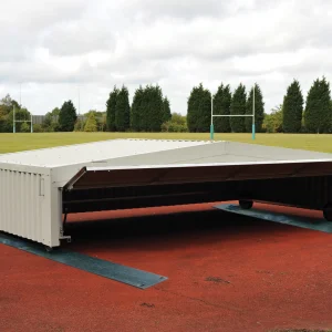 Pole Vault Landing Area Mobile Covers, High Jump Landing Area Mobile Covers, Mobile Covers for High Jumps