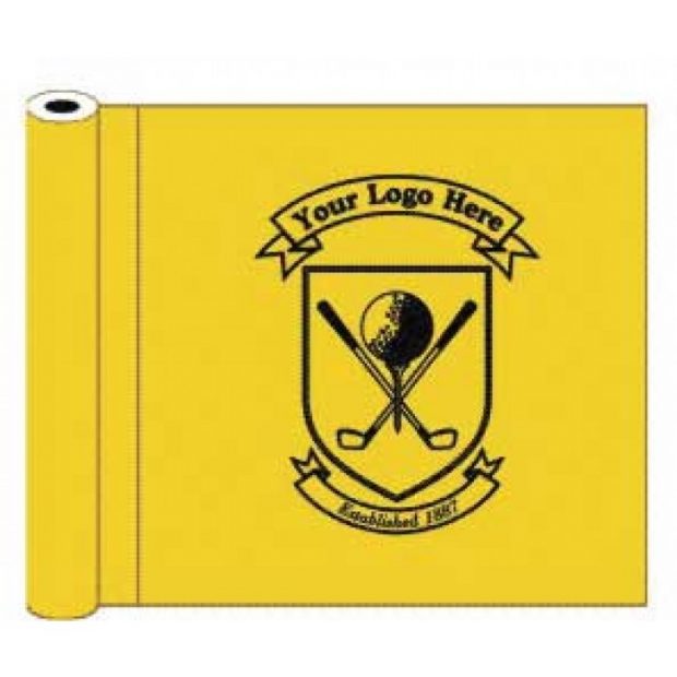 Logoed Putting Green Flags - Set of 6