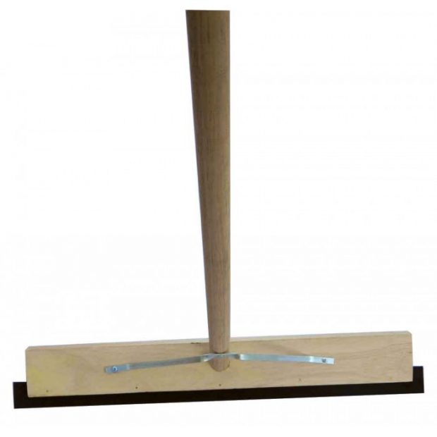 Rubber Squeegee With Wooden Handle