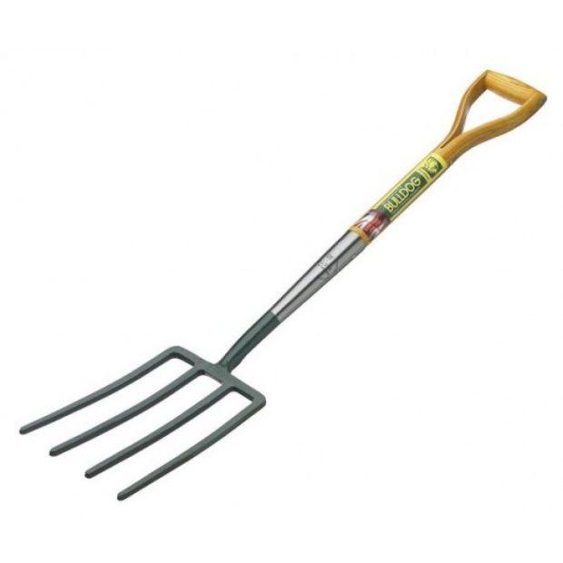 Strapped Digging Fork