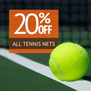 20% off Tennis Nets