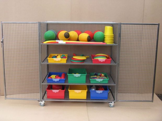 Lockable Storage Trolley