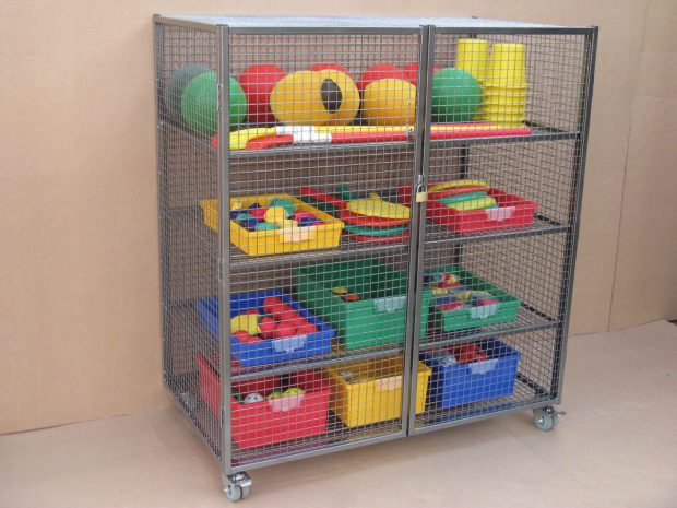 Lockable Storage Trolley