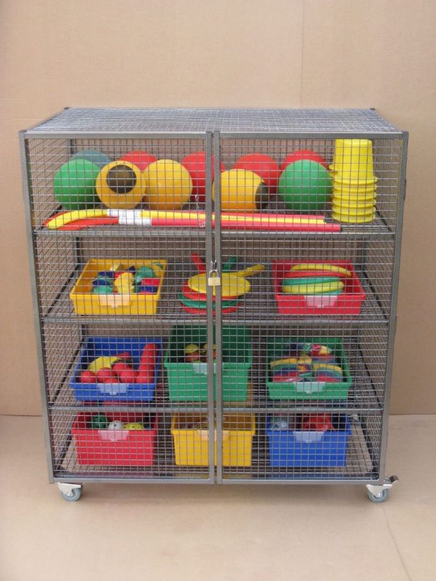 Lockable Storage Trolley